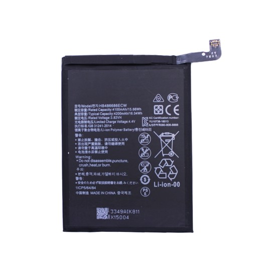 Batería Huawei Y9A/FRL-22 HB486686ECW/3.82V/16.04 WH/4200 mAh Li-ion Batería Huawei Y9A/FRL-22 HB486686ECW/3.82V/16.04 WH/4200 mAh Li-ion